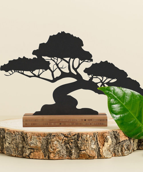 Casa Sentir Woondecoratie - Bonsai boom Small - Zwart