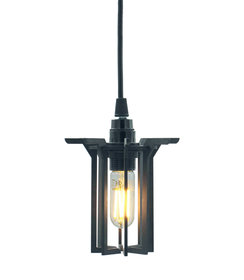Lampen - Industriële lamp 004 - Zwart