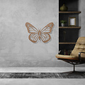 Casa Sentir Wanddecoratie - Vlinder Monarch - Naturel