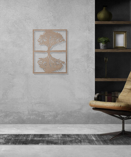 Casa Sentir Wanddecoratie- Boomframe - Naturel