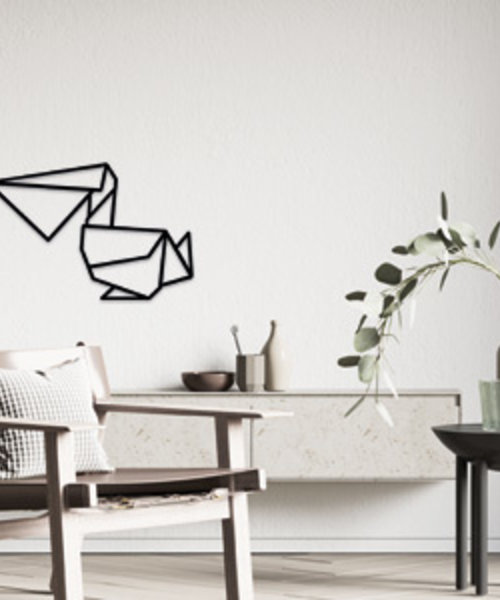 Casa Sentir Wanddecoratie - Origami - Pelikaan