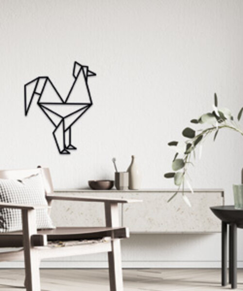 Casa Sentir Wanddecoratie - Origami - Haan
