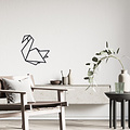 Casa Sentir Wanddecoratie - Origami - Zwaan