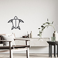 Casa Sentir Wanddecoratie - Origami - Schildpad