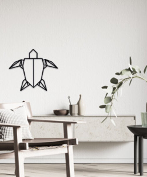 Casa Sentir Wanddecoratie - Origami - Schildpad