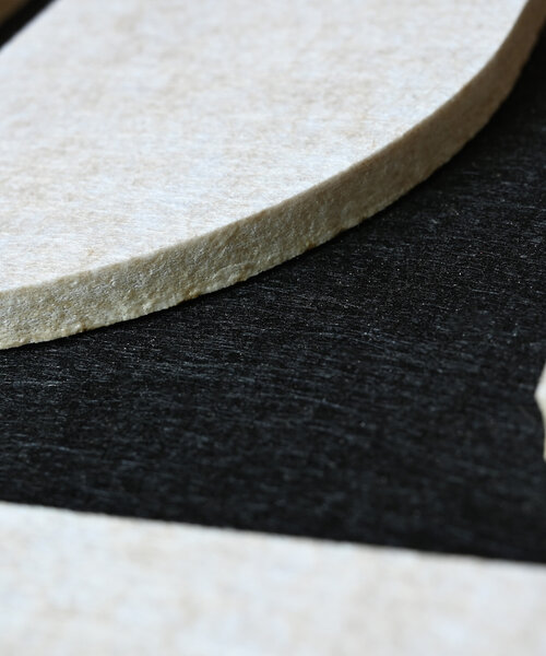 Casa Sentir Wanddecoratie Felto Abstract - Black&White