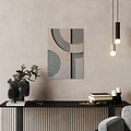 Casa Sentir Wanddecoratie Felto Octo - Taupe&Sand