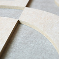 Casa Sentir Wanddecoratie Felto Octo - Taupe&Sand