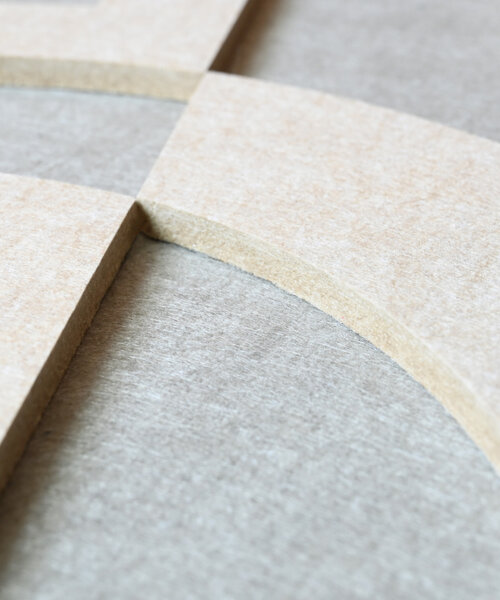 Casa Sentir Wanddecoratie Felto Octo - Taupe&Sand