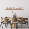 Casa Sentir Wandecoratie - Skyline Haarlemmermeer - Dik Trom - Naturel