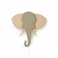 Van Tjalle en Jasper Dieren muurlamp - Olifant