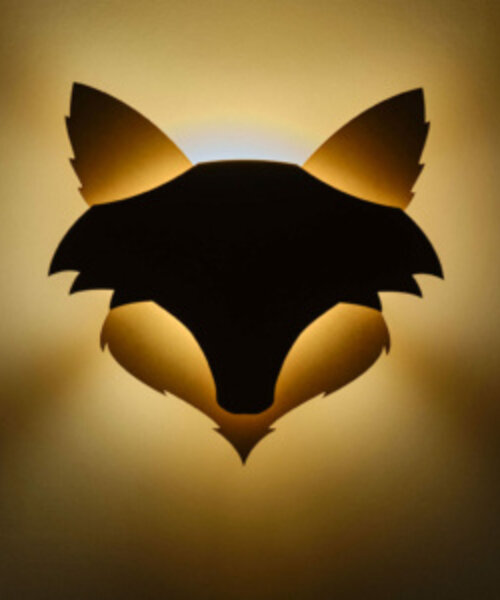 Van Tjalle en Jasper Dieren muurlamp - Vos