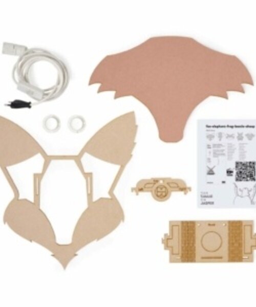 Van Tjalle en Jasper Dieren muurlamp - Vos