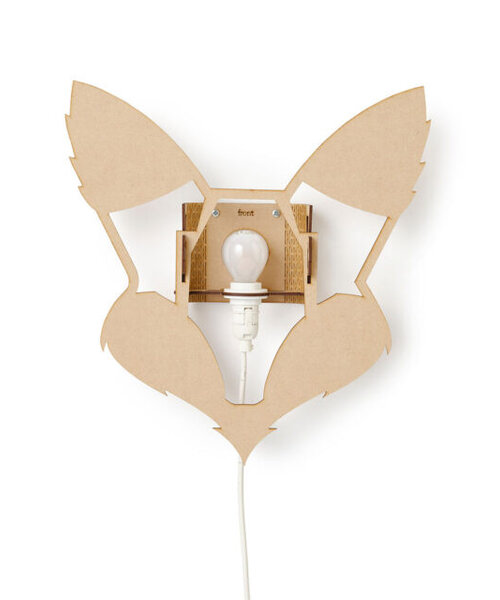 Van Tjalle en Jasper Dieren muurlamp - Vos