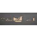 Casa Sentir Wandecoratie - Skyline Haarlemmermeer - Dik Trom - Zwart