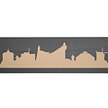 Casa Sentir Wandecoratie - Skyline Haarlemmermeer - Dik Trom - Zwart