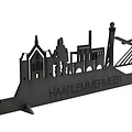 Casa Sentir Wandecoratie - Skyline Haarlemmermeer - Zwart