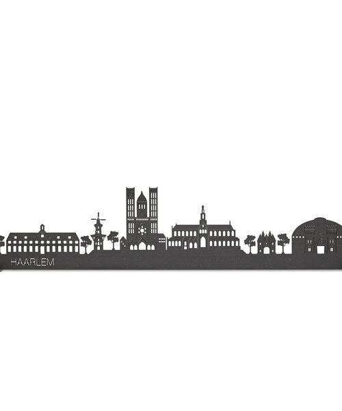 Casa Sentir Wandecoratie - Skyline Haarlem - Zwart