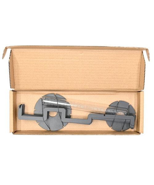 Casa Sentir Bloemvaas - Gulf met droogbloemen - Zwart