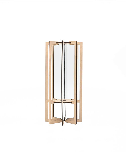 Casa Sentir Bloemvaas - Square - Naturel