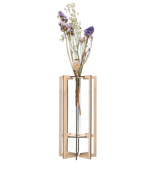 Casa Sentir Bloemvaas - Square - Naturel