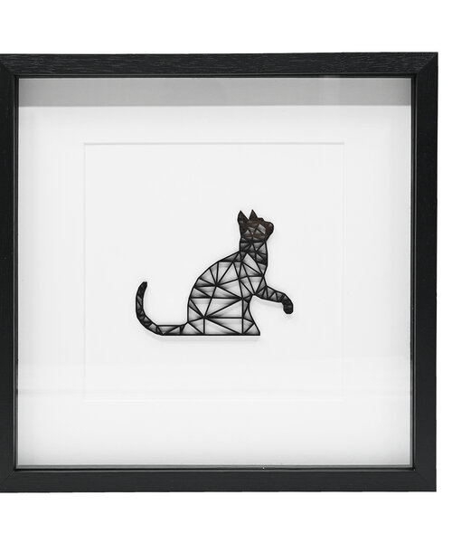 Casa Sentir Kinderkamer - Decoratielijst Kat - Zwart