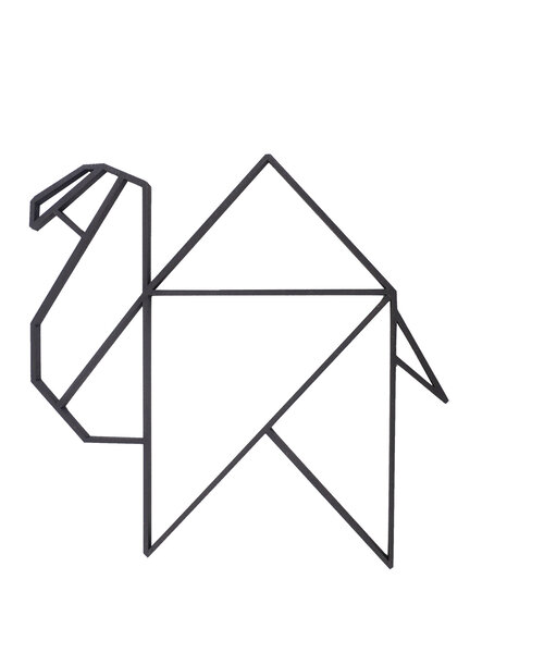 Casa Sentir Wanddecoratie - Origami - Dromedaris