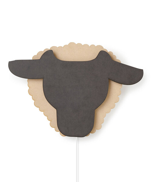 Van Tjalle en Jasper Dieren muurlamp - Schaap