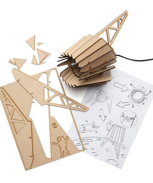 Van Tjalle en Jasper Spacey-spot tafellamp