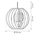 Van Tjalle en Jasper William Shakesphere pendant lamp