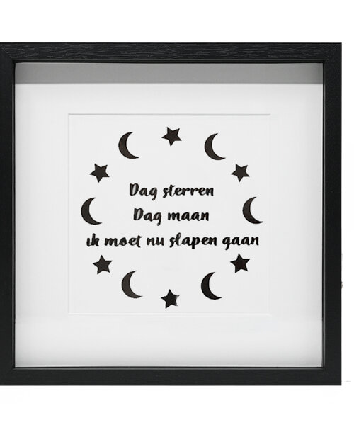 Casa Sentir Decoratie lijst Dag sterren dag maan