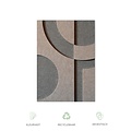Casa Sentir Wanddecoratie Felto Octo - Taupe&Sand
