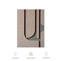Casa Sentir Wanddecoratie Felto Abstract - Taupe&Sand
