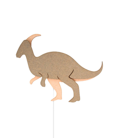 Dino wandlamp Parasaurolophus