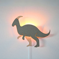 Van Tjalle en Jasper Dino wandlamp Parasaurolophus