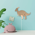 Van Tjalle en Jasper Dino wandlamp Parasaurolophus