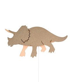 Dino wandlamp Triceratops