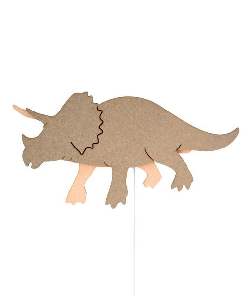 Van Tjalle en Jasper Dino wandlamp Triceratops