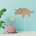 Van Tjalle en Jasper Dino wandlamp Triceratops