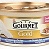 Gourmet Gourmet gold luxe mix zeevis in saus met spinazie Gourmet Gourmet gold luxe mix zeevis in saus met spinazie