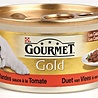 Gourmet Gourmet gold cassolettes duet van vlees in saus met tomaten Gourmet Gourmet gold cassolettes duet van vlees in saus met tomaten
