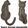 Merkloos Haak kattenstaart gietijzer assorti Merkloos Haak kattenstaart gietijzer assorti