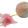 Cat 'n' caboodle Happy pet mermaid bal groot met veren roze Cat 'n' caboodle Happy pet mermaid bal groot met veren roze