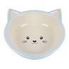 Happy pet Happy pet voerbak kitten lichtblauw / creme Happy pet Happy pet voerbak kitten lichtblauw / creme