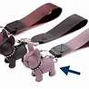 Croci Croci sleutelhanger bulldog roze Croci Croci sleutelhanger bulldog roze