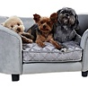 Enchanted pet Enchanted hondenmand / sofa constantine zilverkleurig Enchanted pet Enchanted hondenmand / sofa constantine zilverkleurig