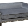 Enchanted pet Enchanted hondenmand / sofa charley donkergrijs Enchanted pet Enchanted hondenmand / sofa charley donkergrijs