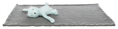 Trixie Trixie junior speelset deken en beer grijs / mintgroen