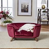 Enchanted pet Enchanted hondenmand / sofa romy wijnrood Enchanted pet Enchanted hondenmand / sofa romy wijnrood