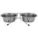 Happy pet Happy pet voerbak 2st met onderstel Happy pet Happy pet voerbak 2st met onderstel